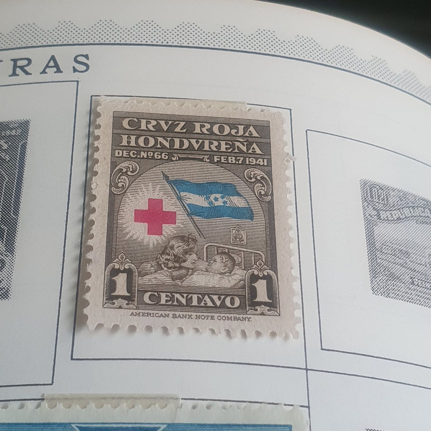 Cruz Roja Hondureña  stamp collectible - Main Image 2