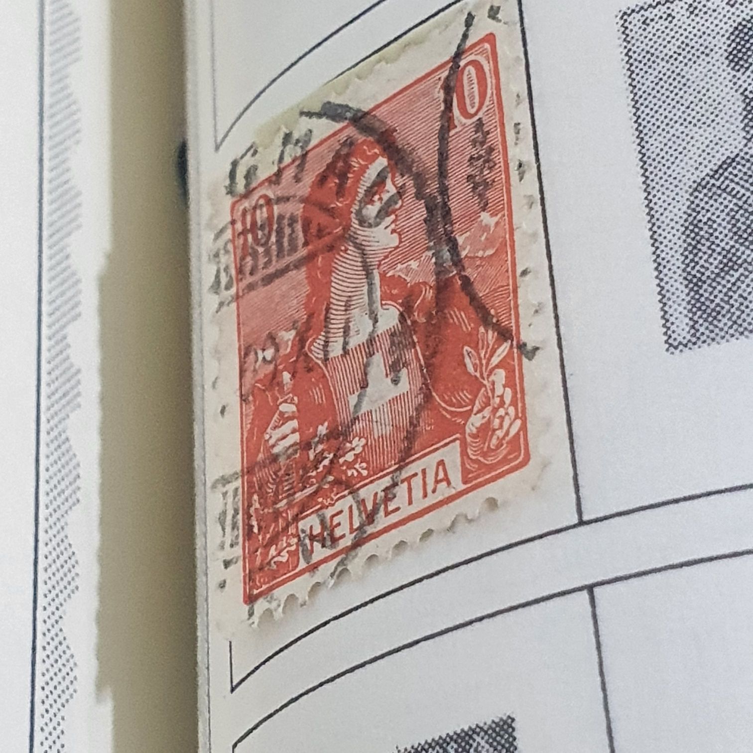 Helvetia  stamp collectible - Main Image 2