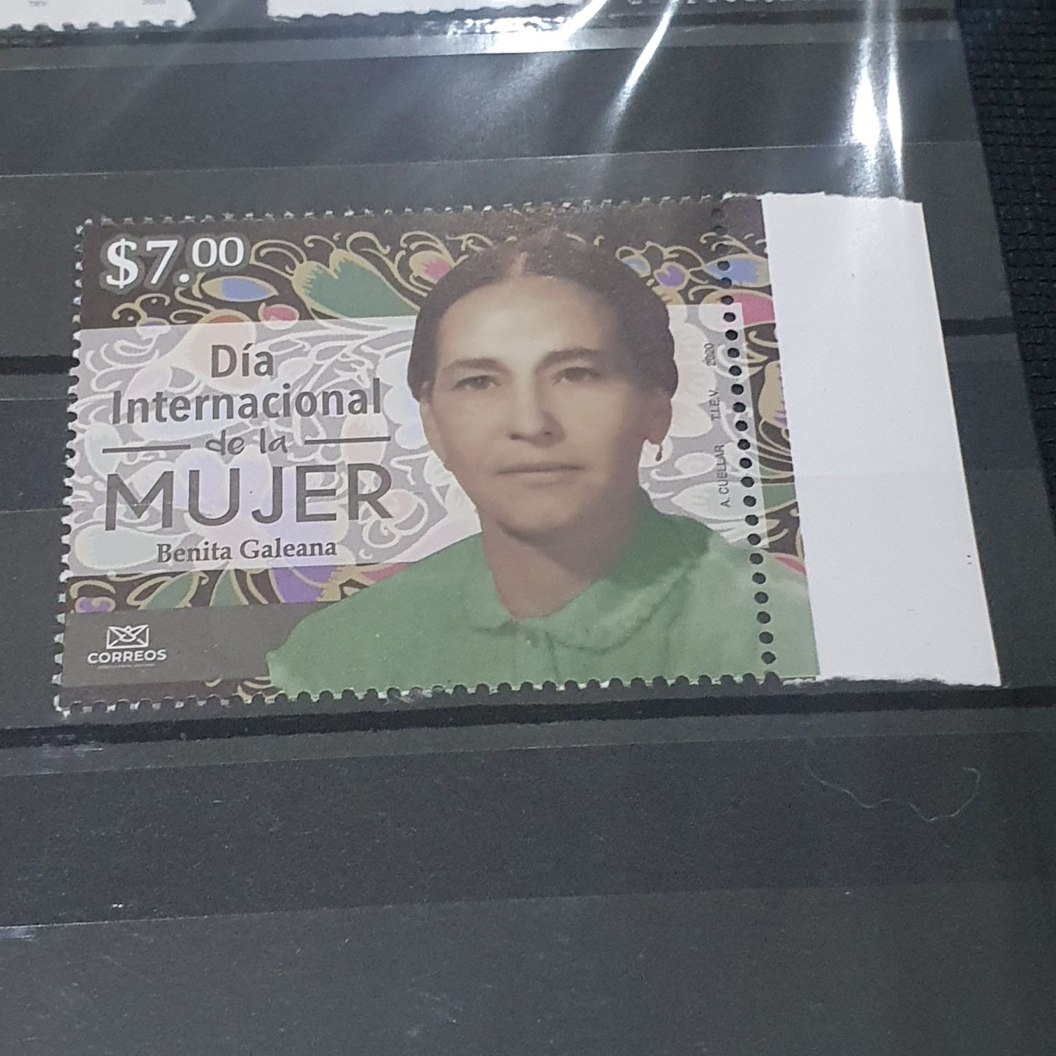Día Internacional De La Mujer  stamp collectible - Main Image 2