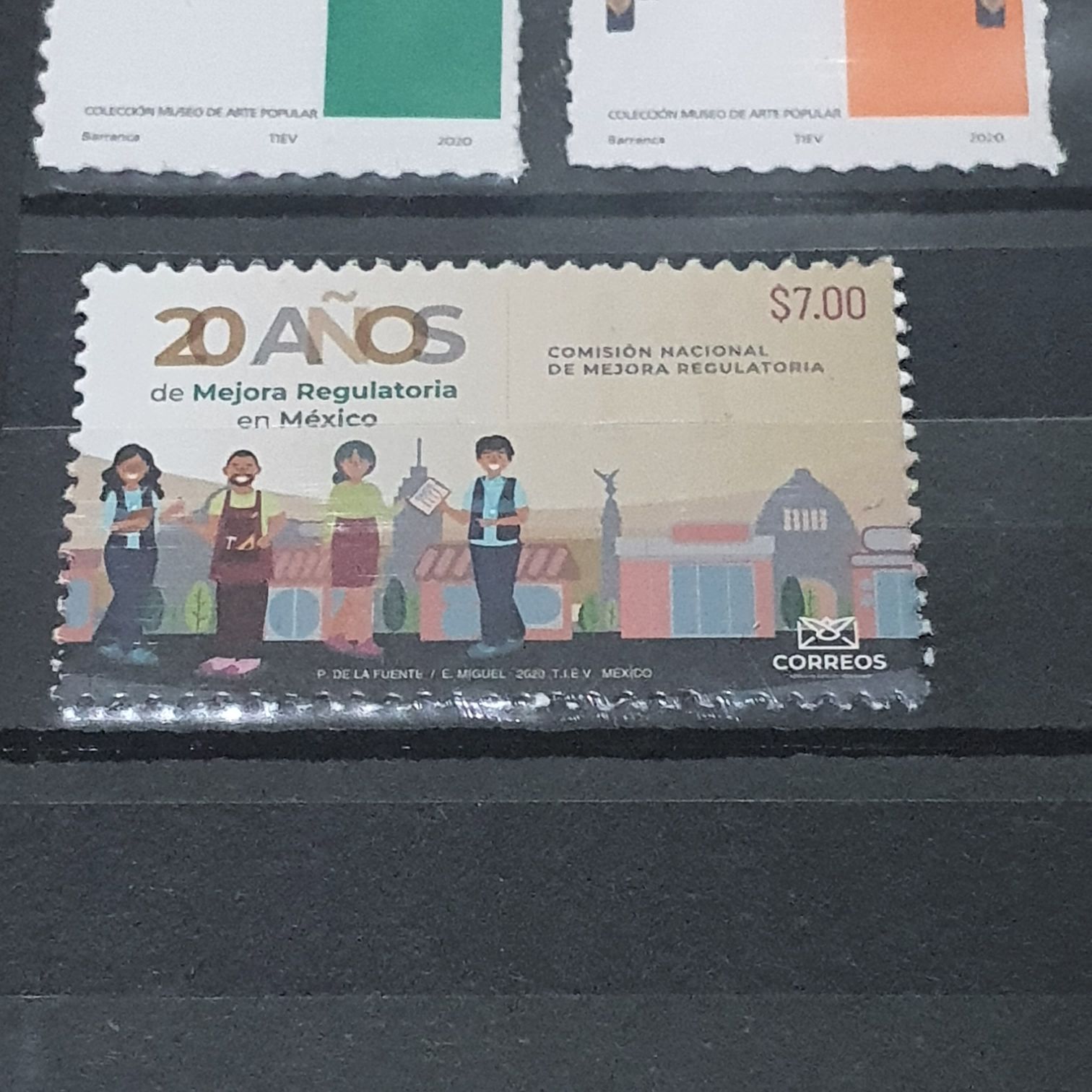 20 Años De Mejora Regulatoria En México  stamp collectible - Main Image 2