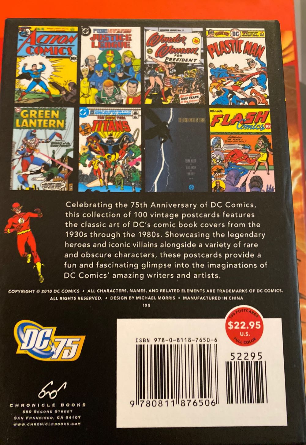 The Art Of Vintage Dc Comics  stamp collectible [Barcode 9780811876506] - Main Image 2