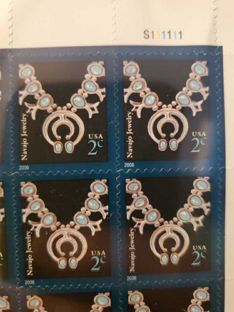 Navajo Jewelry  stamp collectible - Main Image 2