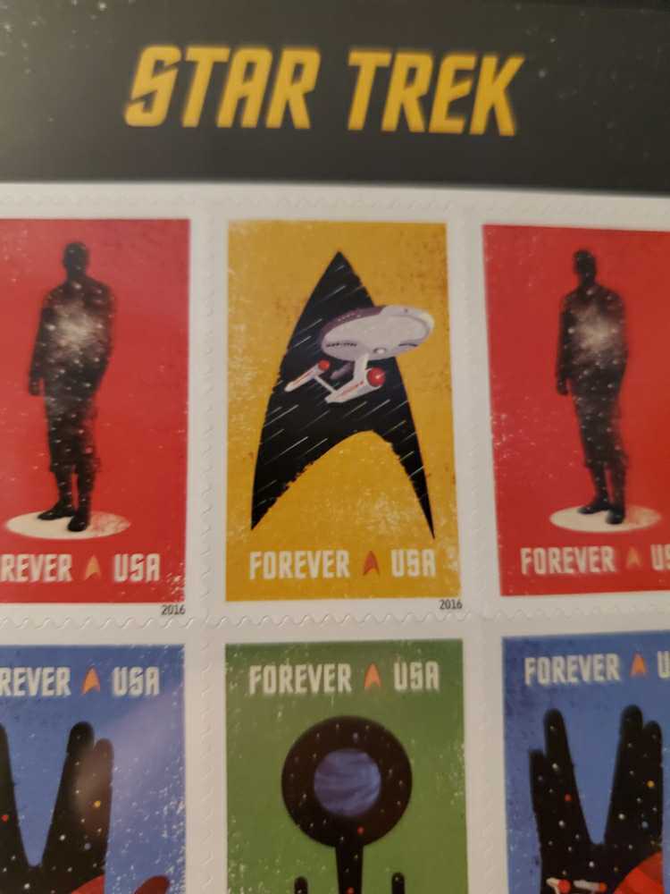 Star Trek - Space...The Final Frontier  stamp collectible - Main Image 2