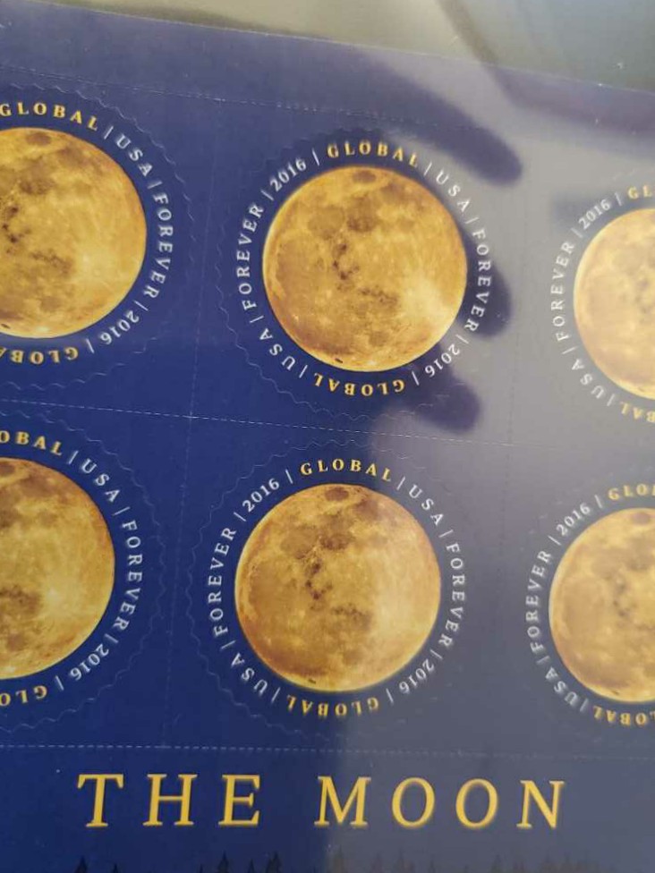The Moon  stamp collectible - Main Image 2