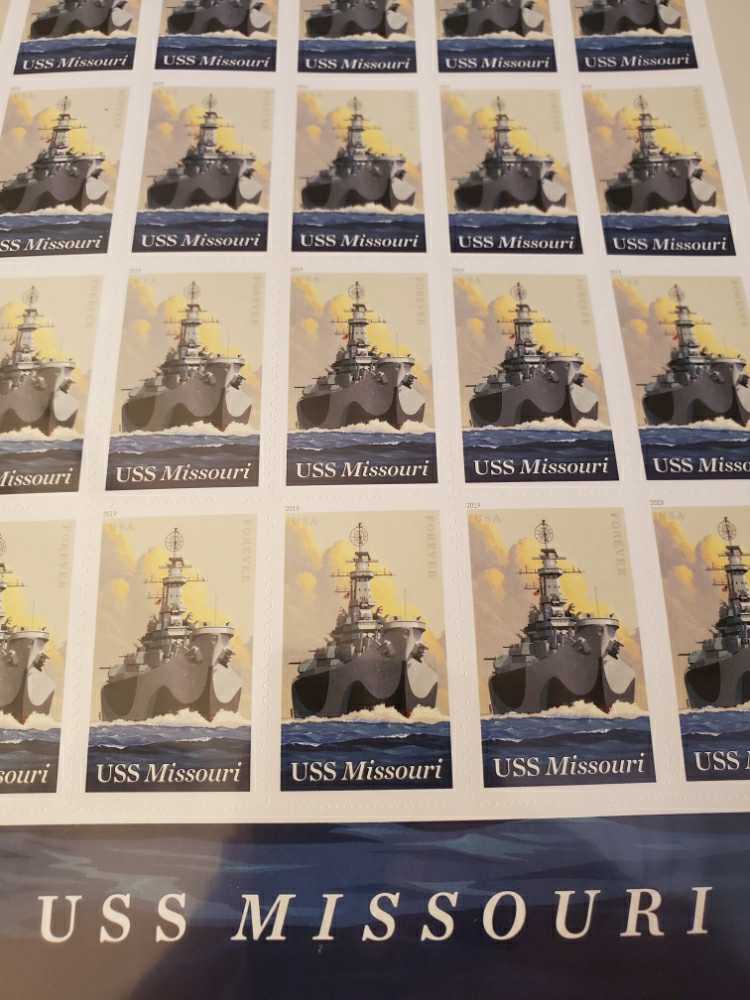 USS Missouri  stamp collectible - Main Image 2