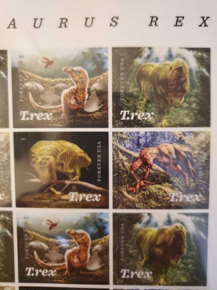 Tyrannosaurus Rex  stamp collectible - Main Image 2