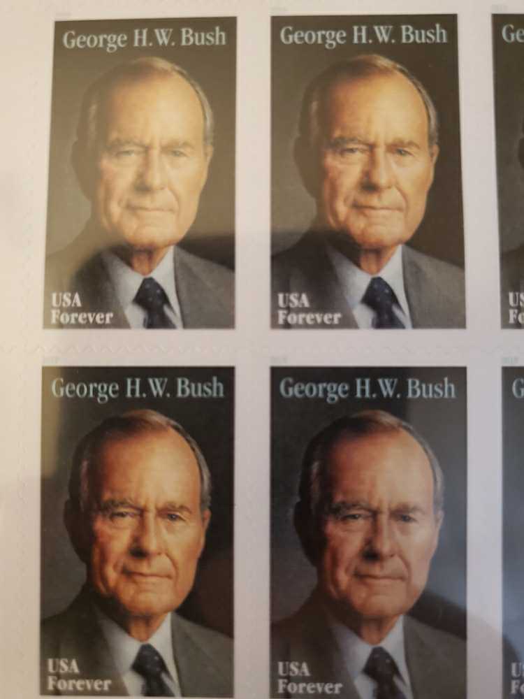 George H. W. Bush  stamp collectible - Main Image 2