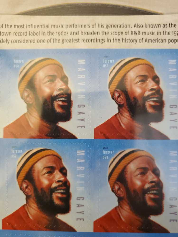Marvin Gaye  stamp collectible - Main Image 2