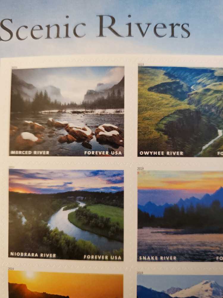 Wild and Scenic Rivers  stamp collectible - Main Image 2