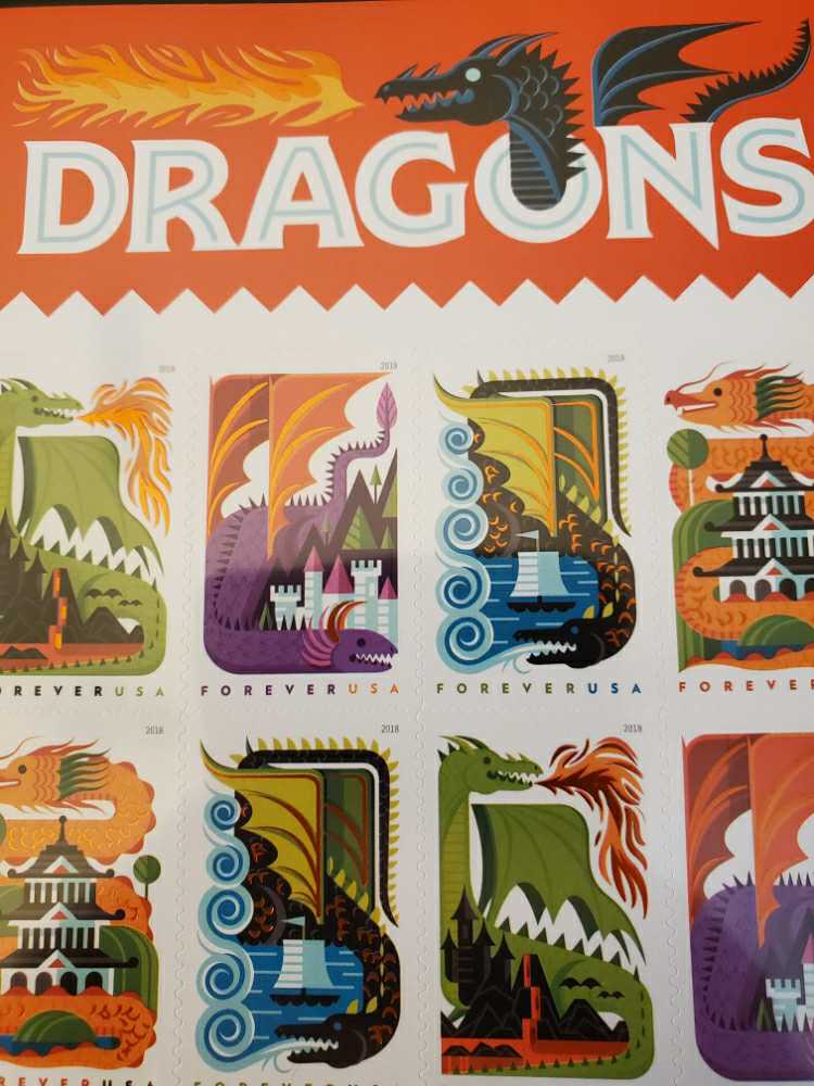 Dragons  stamp collectible - Main Image 2