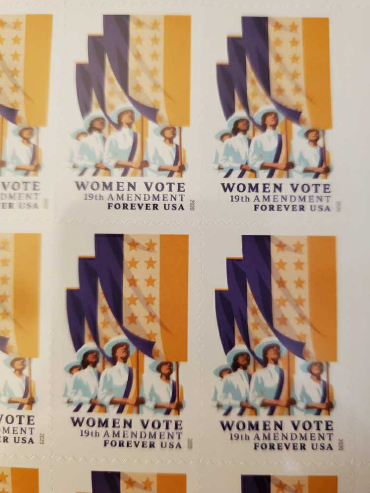 Women Vote - 19th Amendment  stamp collectible - Main Image 2