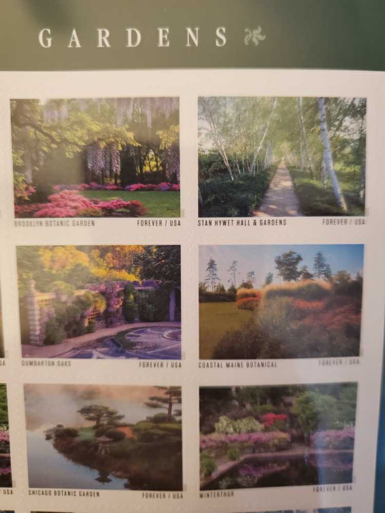 American Gardens  stamp collectible - Main Image 2