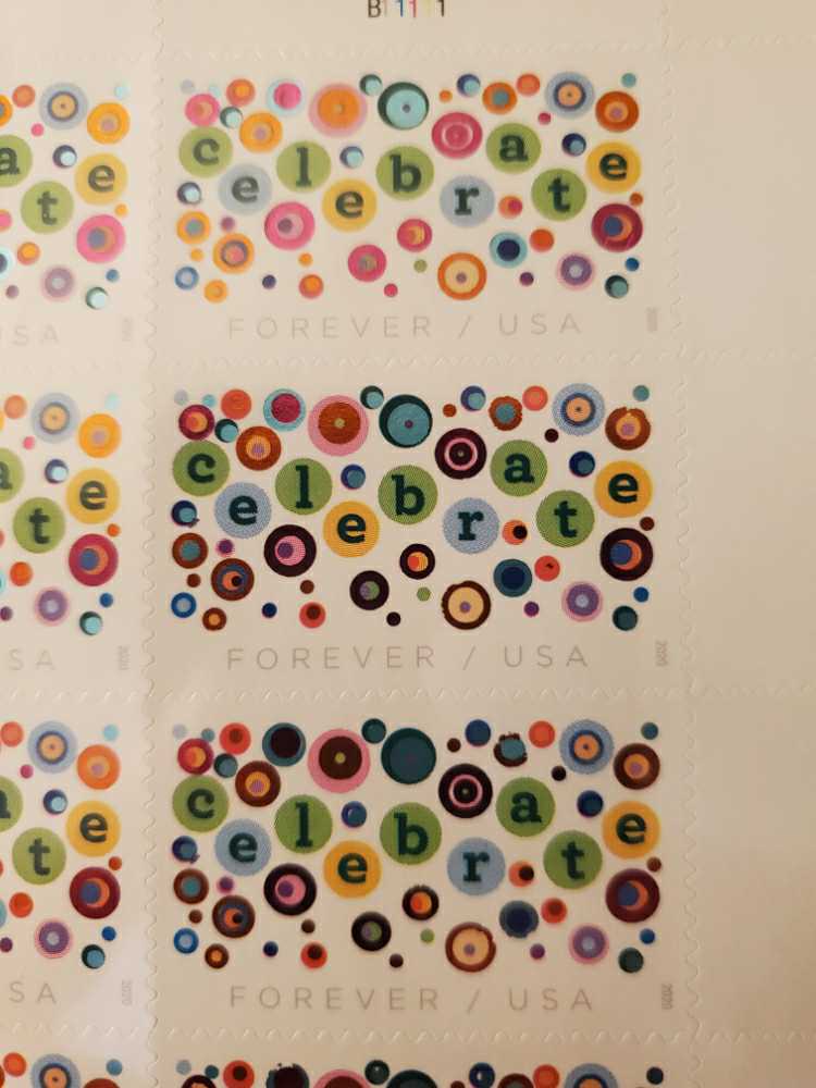 Celebrate  stamp collectible - Main Image 2