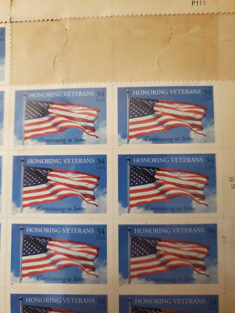 Honoring Veterans  stamp collectible - Main Image 2