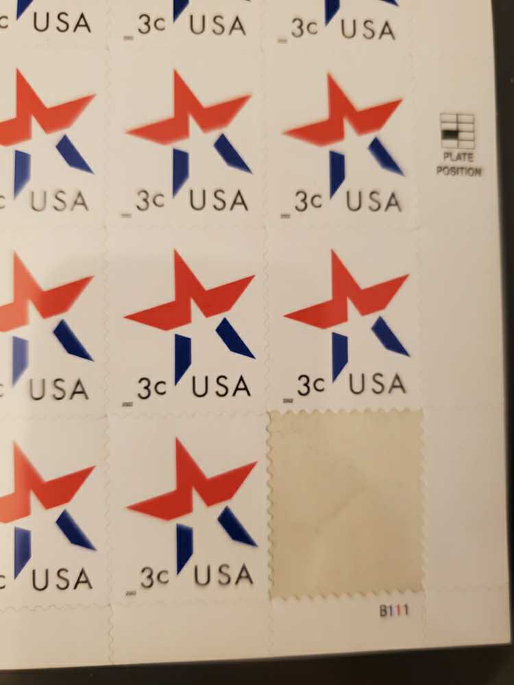Star - USA  stamp collectible - Main Image 2