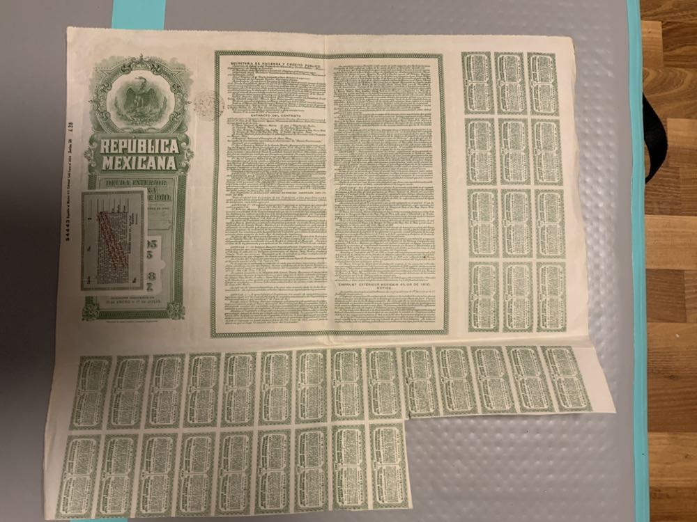 Republic  Mexicana  stamp collectible - Main Image 2