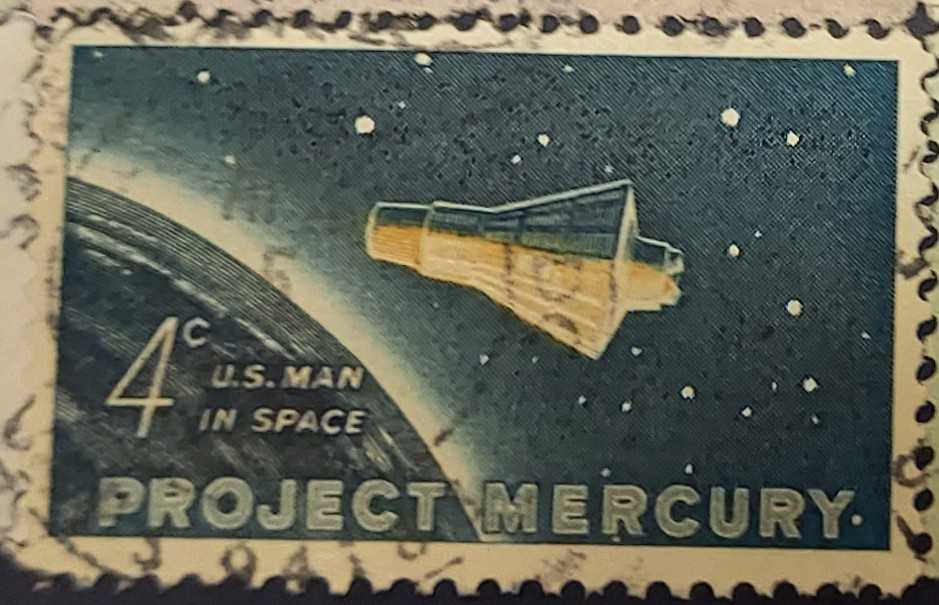 U.S.A.: 1962 Project Mercury  stamp collectible - Main Image 2