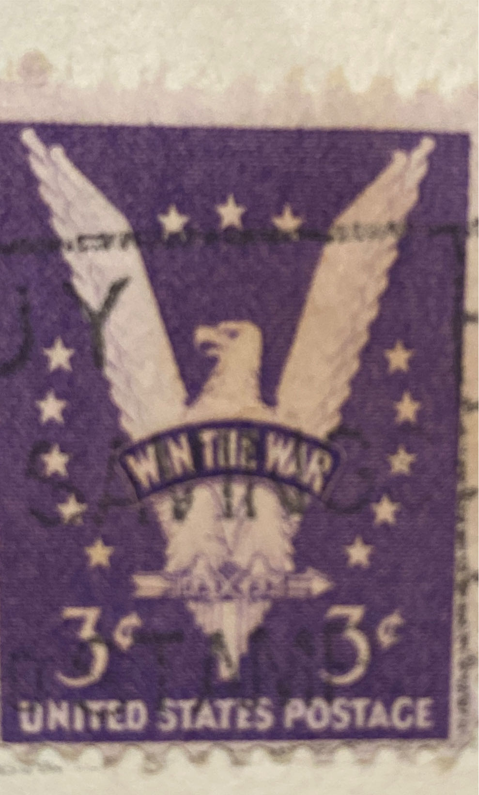 Win The War  stamp collectible - Main Image 2