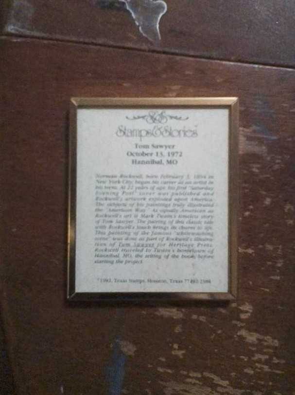 Tom Sawyer  stamp collectible - Main Image 3