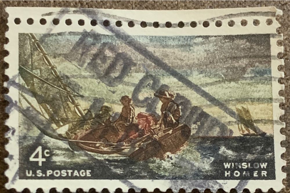 Winslow Homer  stamp collectible - Main Image 2