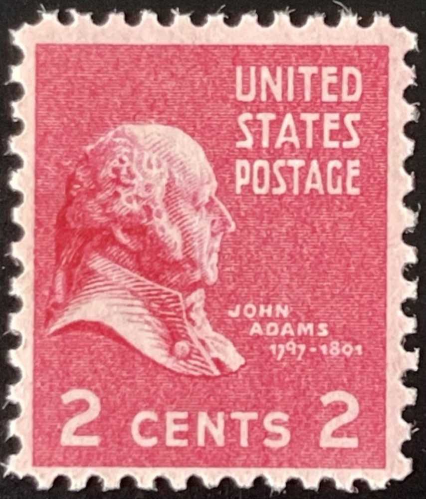Presidential Series: John Adams  stamp collectible - Main Image 2