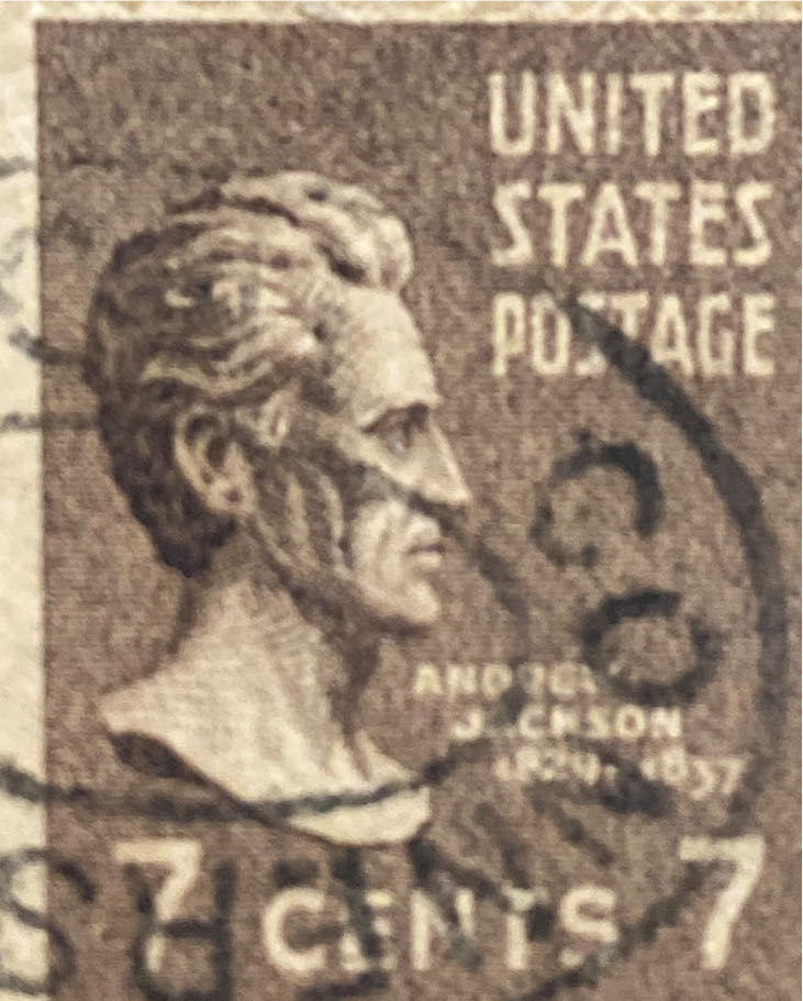 Presidential Series: Andrew Jackson  stamp collectible - Main Image 2