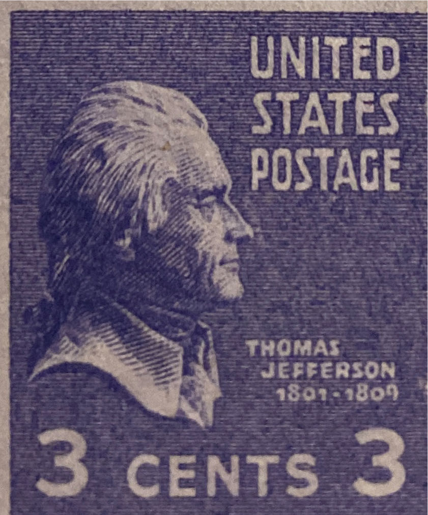 Presidential Series: Thomas Jefferson  stamp collectible - Main Image 2