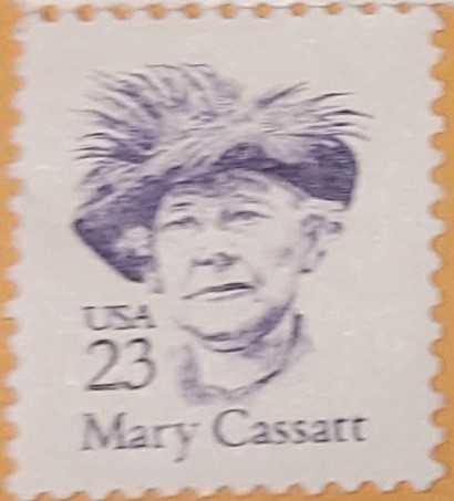 Mary Cassatt  stamp collectible - Main Image 2