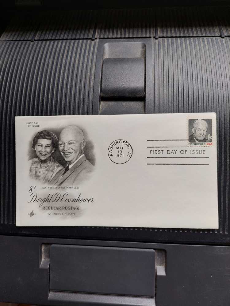 Eisenhower  stamp collectible - Main Image 2