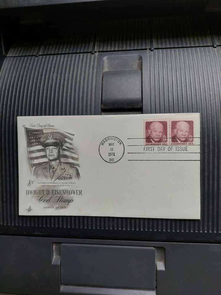 Eisenhower  stamp collectible - Main Image 2
