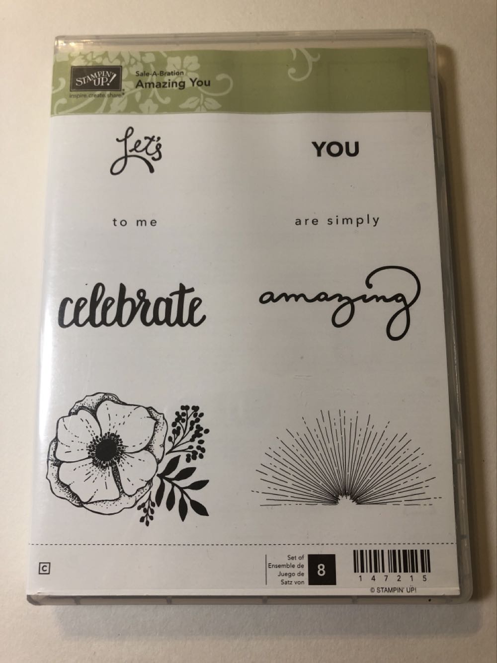 Amazing You  stamp collectible [Barcode 147215] - Main Image 2