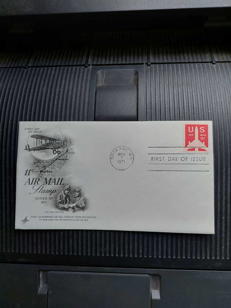 US Airmail: Jet Airliner FDC Sheet  stamp collectible - Main Image 2