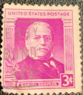 Samuel Gompers  stamp collectible - Main Image 2
