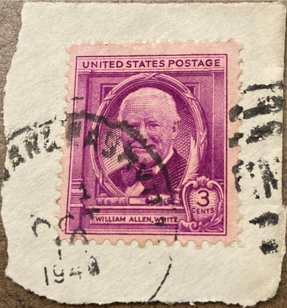 William Allen White  stamp collectible - Main Image 2
