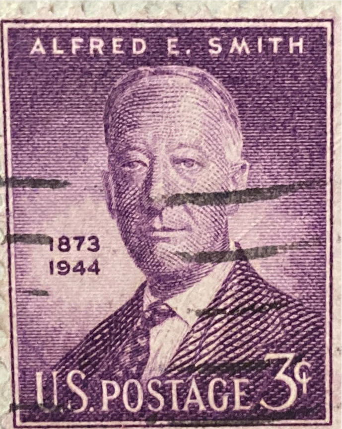 Alfred E Smith  stamp collectible - Main Image 2