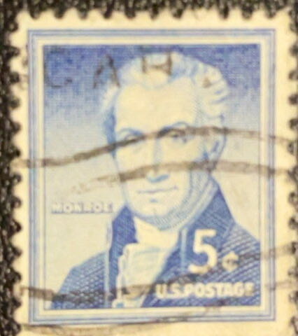 Liberty Series: James Monroe  stamp collectible - Main Image 2