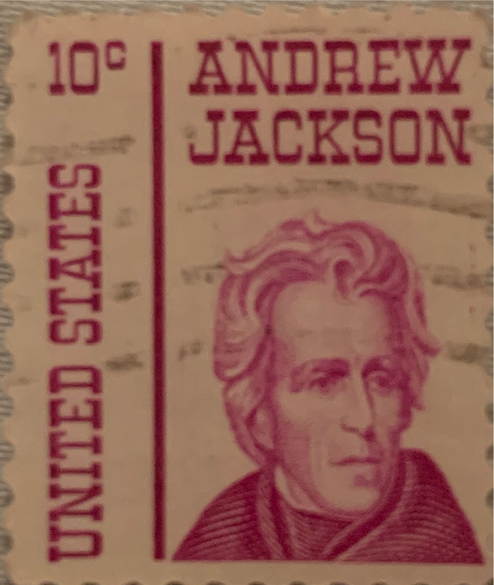 Prominent American Series: Andrew Jackson  stamp collectible - Main Image 2