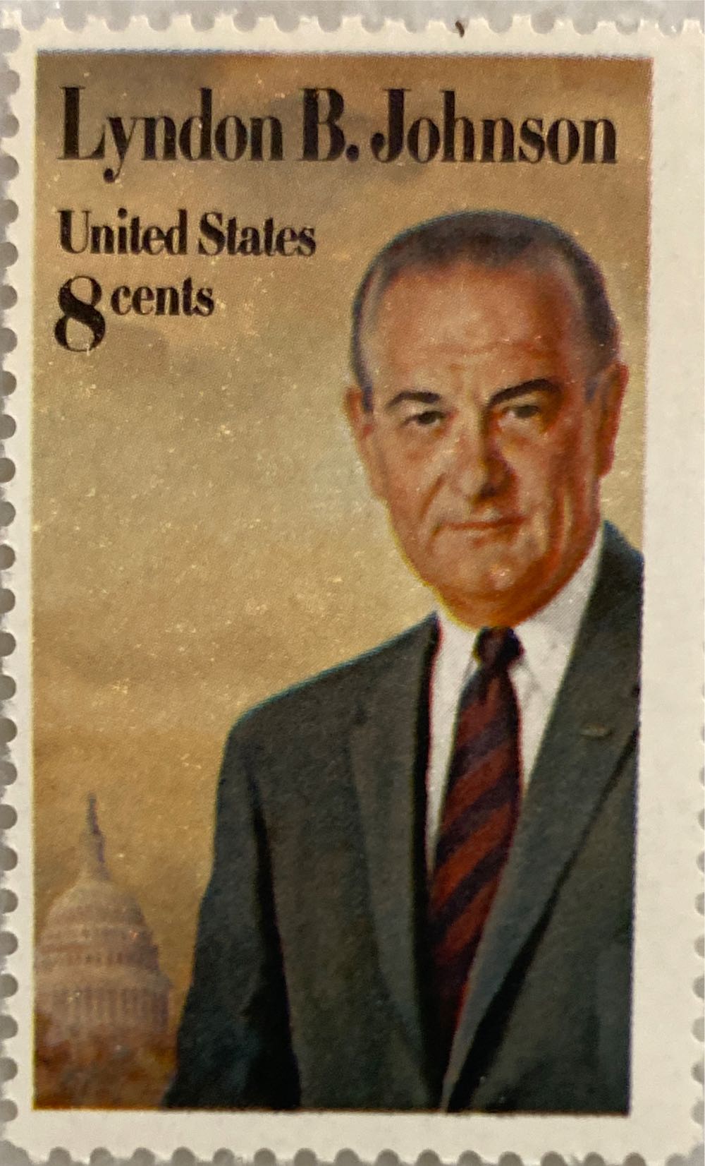 Lyndon B. Johnson  stamp collectible - Main Image 2