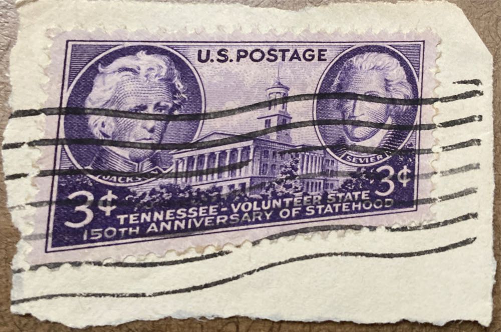 Statehood: Tennessee  stamp collectible - Main Image 2