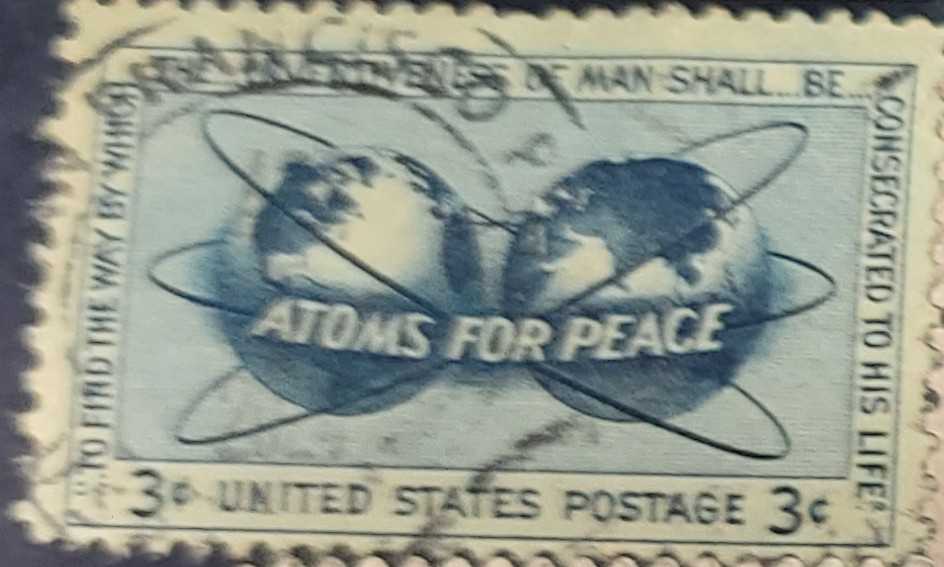 Atoms For Peace  stamp collectible - Main Image 2