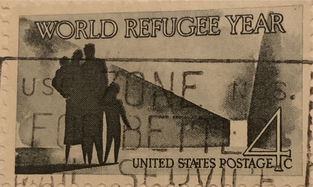 U.S.A.: 1960 World Refugee Year  stamp collectible - Main Image 2