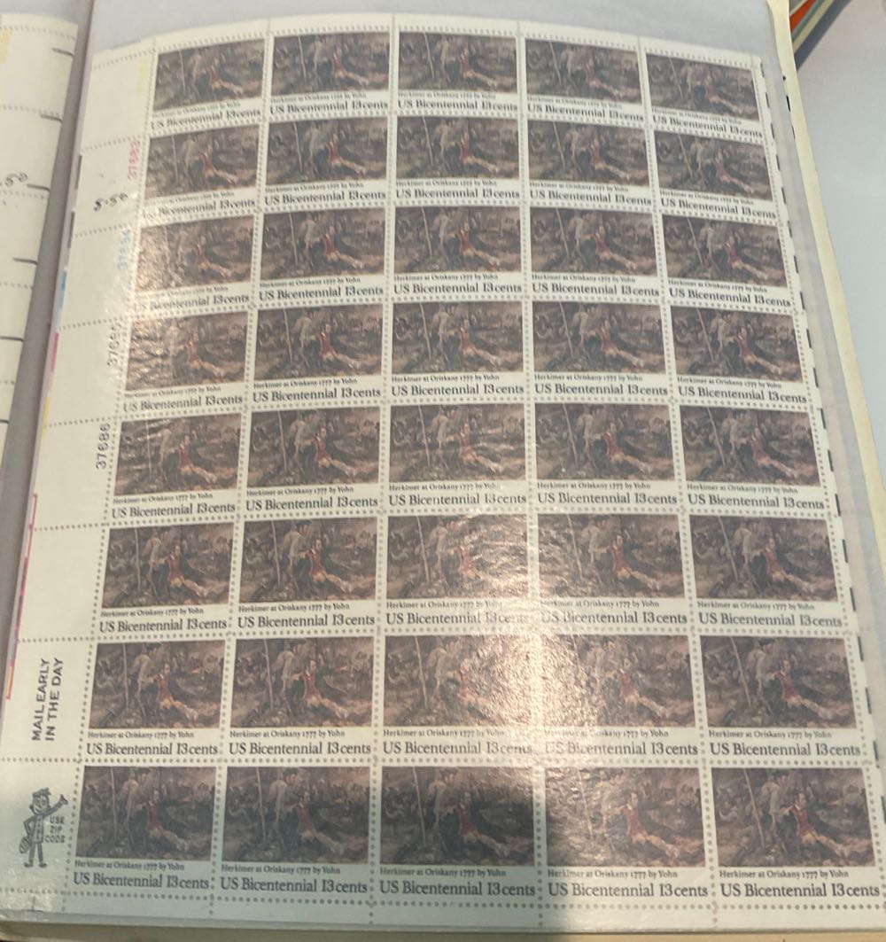 Herkimer At Oriskany  stamp collectible - Main Image 2