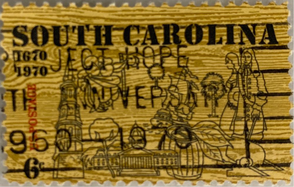 South Carolina Tercentenary  stamp collectible - Main Image 2