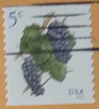 Pinot Noir Grapes  stamp collectible - Main Image 2