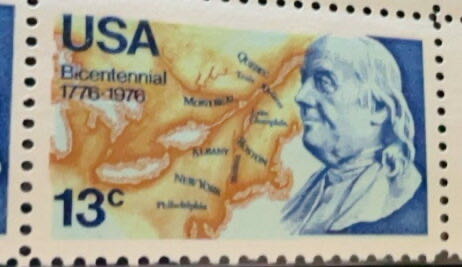 Benjamin Franklin  stamp collectible - Main Image 2