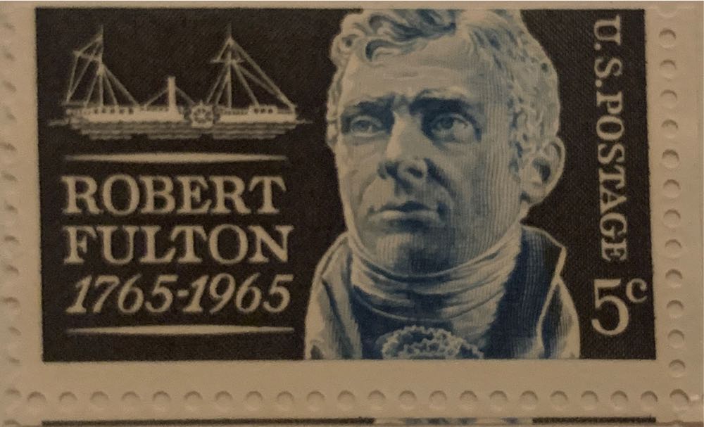 Robert Fulton  stamp collectible - Main Image 2