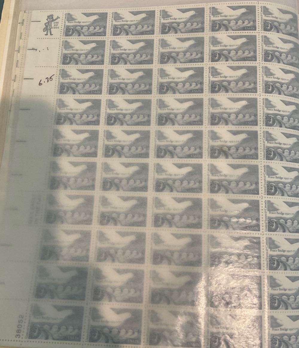 Peace Bridge  stamp collectible - Main Image 2