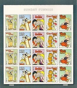 4467 - 4471 Sunday Funnies  stamp collectible - Main Image 1