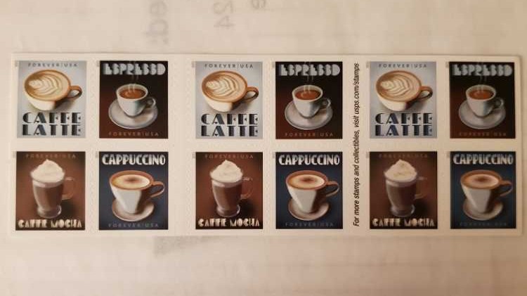Espresso Drinks  stamp collectible [Barcode 015645683204] - Main Image 2