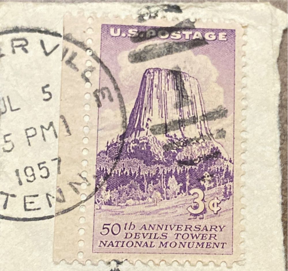 Devils Tower  stamp collectible - Main Image 2
